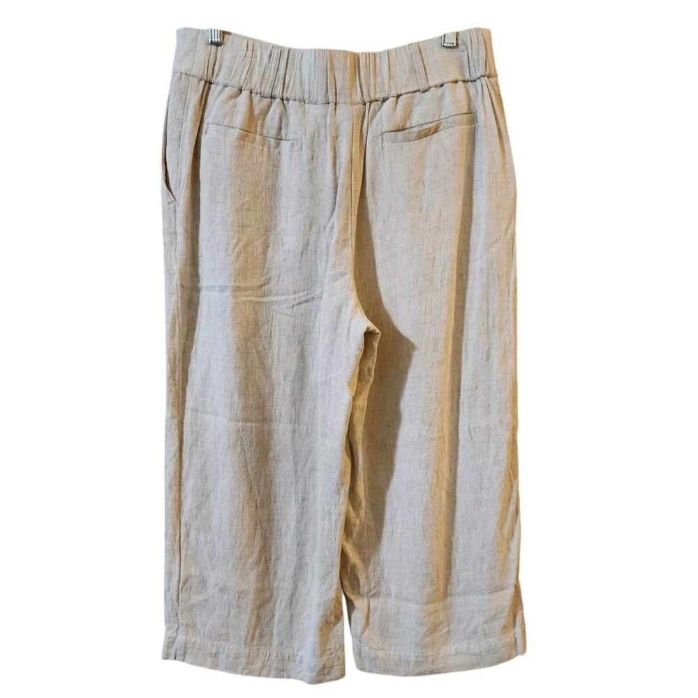 Ruby Rd Womens Linen Blend Capri Pants Size 12p P… - image 7